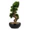 Hello Honey® Green Faux Bonsai Tree in Plastic Pot with Pebbles